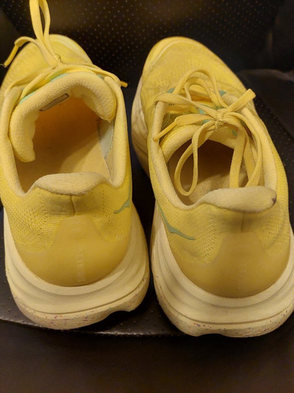 Hoka Skyward X Shoes - Lemonade Sunlight GUC Women's 9 - Picture 5 of 7